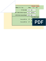 Calculadora de Composición Corporal