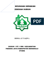 Buku Keuangan Sedekah Subuh