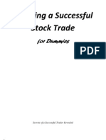 Planning A Successful Stock Trade For Dummies