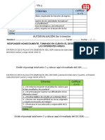 Autoevaluación 2021 MSB