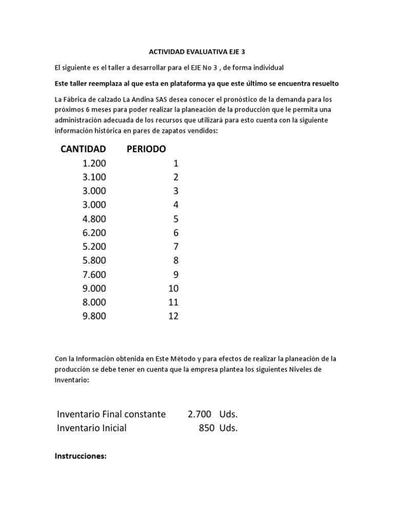 Actividad Evaluativa Eje 3 Taller-1 | PDF