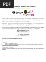 Raspbian On Windows With Installer (VirtualBerry)