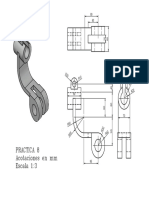 Pieza 8 (Dibujo AUTOCAD)