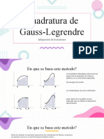 Cuadratura de Gauss-Legrende