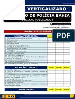 Edital Verticalizado: Delegado de Polícia Bahia