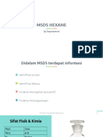 MSDS HEXANE