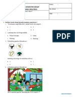 5.PTS KELAS 1 (Tema 6 Subtema 3 Dan 4)