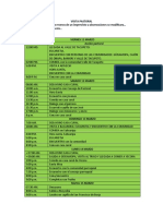 Horario Propuesta Visita Pastoral BORRADOR TOTAL