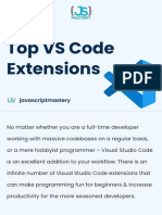 VS Code extensions for increased productivity and better coding