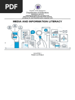 Media and Information Literacy: Department of Education