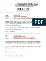 Notis: Perbadanan Pengurusan Mandy Villa