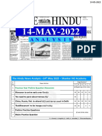 The Hindu News Analysis - 14 May 2022 - Shankar IAS Academy: Previous Year Prelims Question Discussion