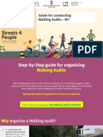 Step-By-Step Guide For Organising Walking Audit