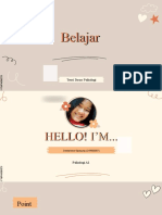 BELAJAR - Destariana Sipayung (218600097)