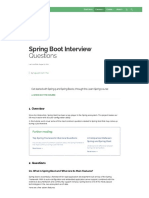 Spring Boot Interview Questions: 1. Overview