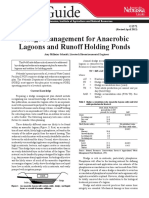 Sludge Management For Anaerobic Lagoons and Runoff Holding Ponds