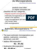 The Microoperations Most Often Encountered in Digital Computers Are Classified Into Four Categories