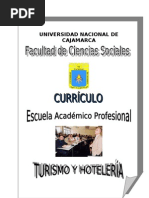 Curriculo E.A.P. Turismo y Hotelería 1