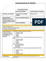 Lesson Plan Grade 6