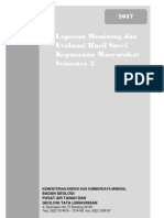 Lap. Minitoring Dan Evaluasi Hasil Survei Kepusaan Masyarakat - 2017 - 2