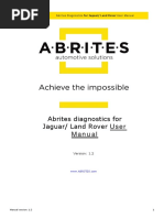 Abrites Diagnostics For JLR User Manual