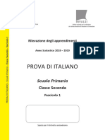 Invalsi Italiano 2018-2019 Primaria Seconda