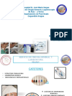 Cateteres y Sondas, Abordajes Venoso Central y Periferico, Toracostomia Minima, Manejos de Sellos de Agua Sistema Vac