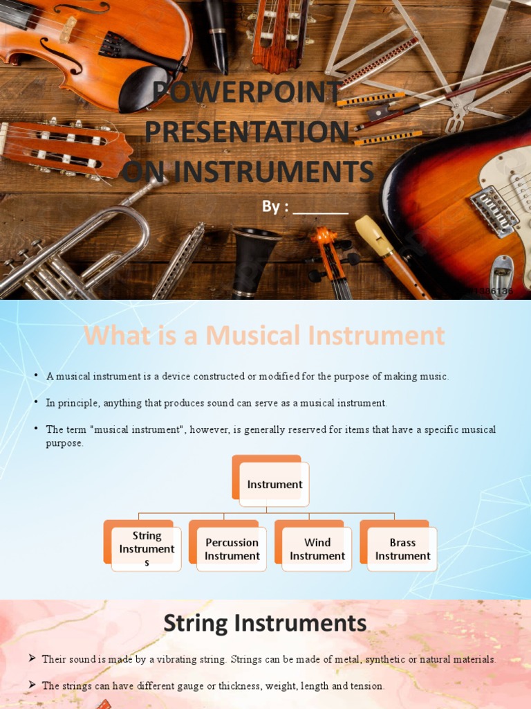 Overview of Musical Instruments | PDF | String Instruments | Trumpet