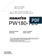 Pw180-7e0 H55051-Up Disassembly & Assembly