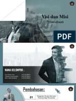 Visi Misi Manajemen Strategi