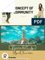 Concept of Community PDF