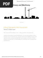 Safe Distance Guidelines for Crane Operations | PDF