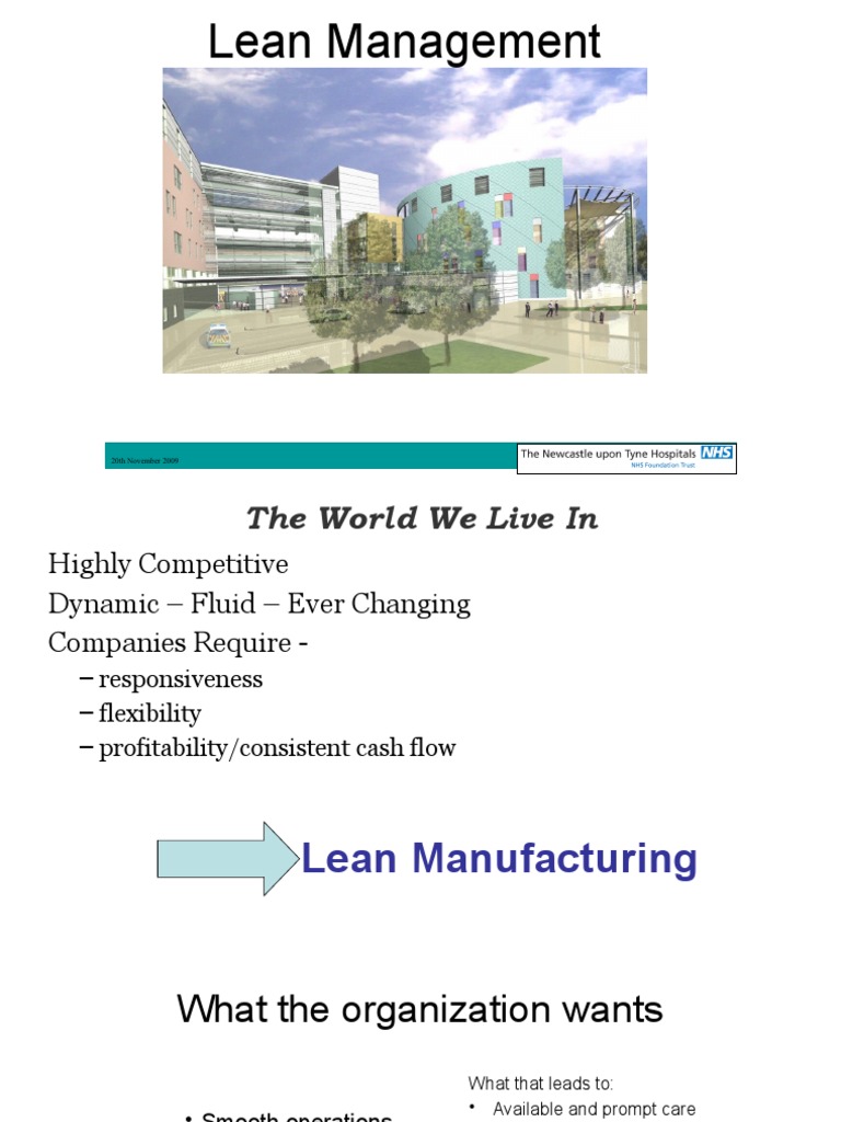 15 - 16 Lean Management (Final) | PDF | Lean Manufacturing | Patient