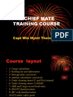 Pre Chief Mate Training Course