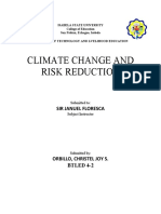 Climate Change and Risk Reduction: Sir Januel Floresca