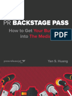 PR Backstage Pass