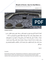 Khutbah Jumat Masjid Al-Haram Apa Itu Haji Mabrur