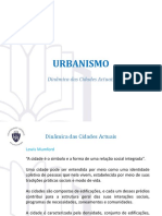 Aula 1. Dinamica Das Cidade Actuais - Resumo