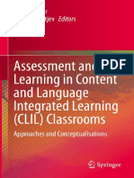 Assessment and Learning in Content and Language Integrated Learning Classrooms