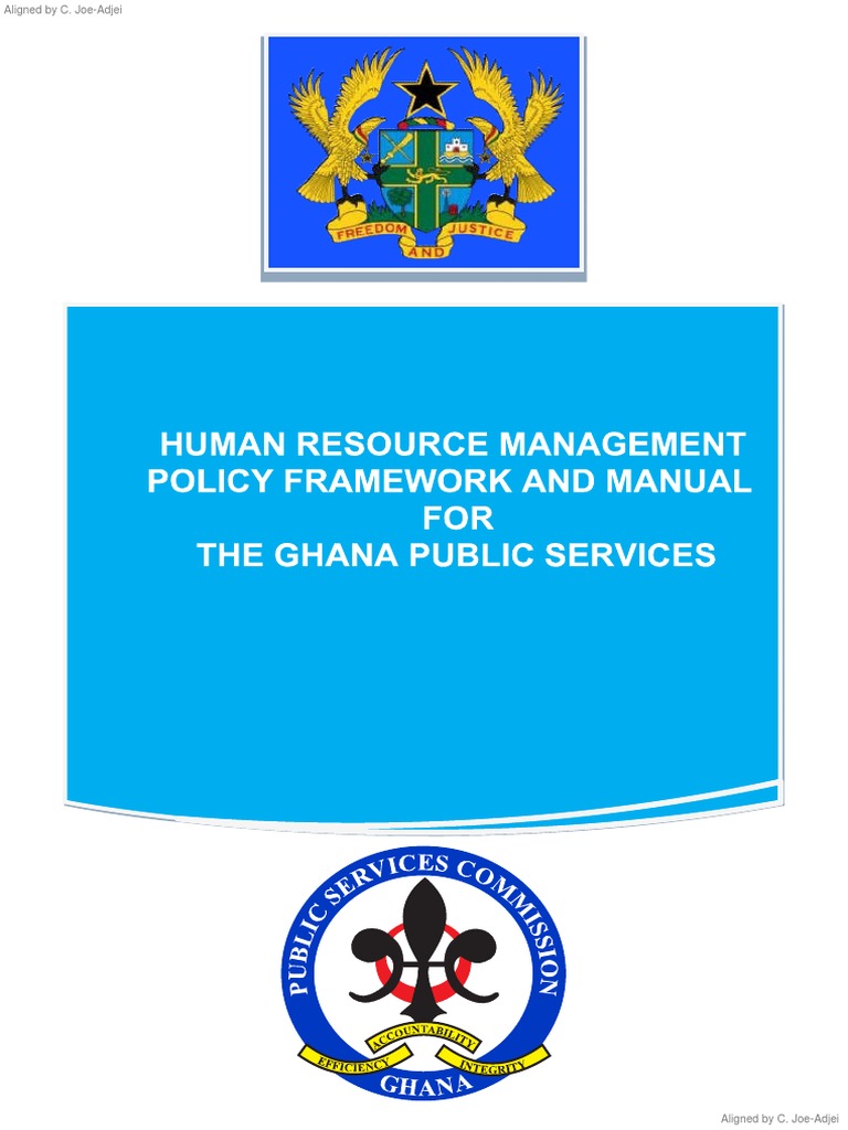 Ghana Public Service HR Manual | PDF | Human Resource Management ...