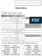 Exercícios Mistos