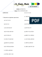 1 y 2do Secundaria Semana 5 Ejercicios de Regla de Propiedades