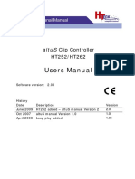 Users Manual: Altus Clip Controller