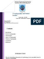 "Cryptography and Future Trends": Government College of Engineering, Amravati