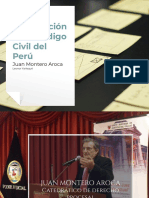 La Legitimación en El Código Civil Del Perú Juan Montero Aroca