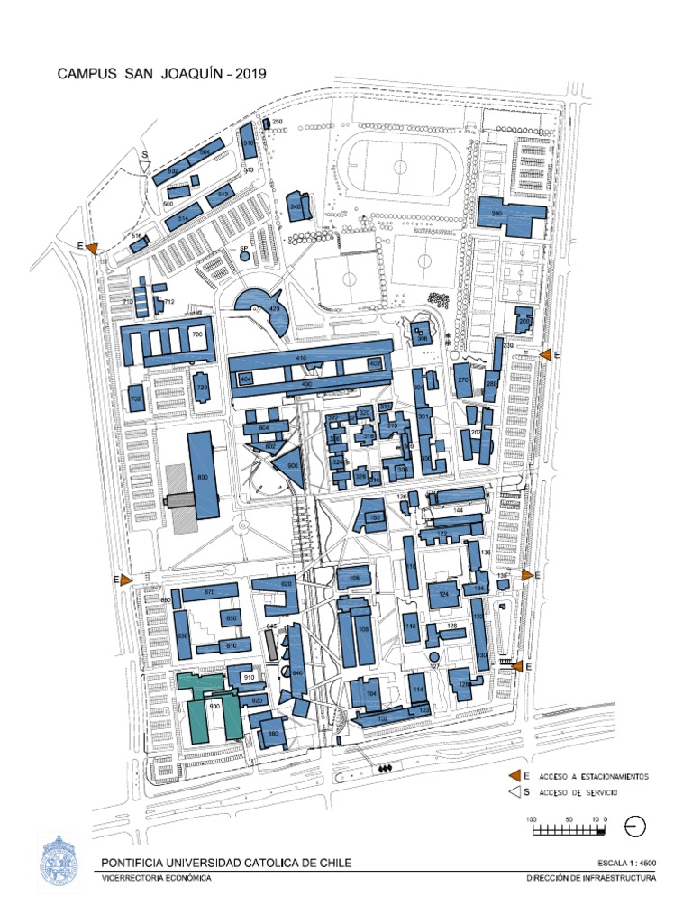Mapa de Edificios Campus San Joaquín | PDF | Ingeniería | Science