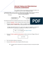 Tablas de Frecuencias Con Intervalos