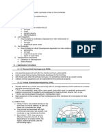 Analytical Land Use Factors and Emerging Theories