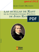 CAMPO MACHADO, J. A. - Las Huellas de Kant en El Constructivismo Político de Rawls (OCR) (Por Ganz1912)