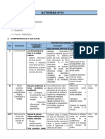 Sesion de Aprendizaje Comunicación